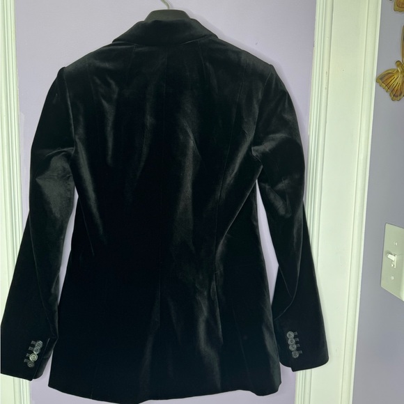 Theory Kevina Velvet Blazer Black - Picture 7 of 8